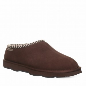 Bearpaw Beau Pantoffels Heren Bruin | NIP6347NR