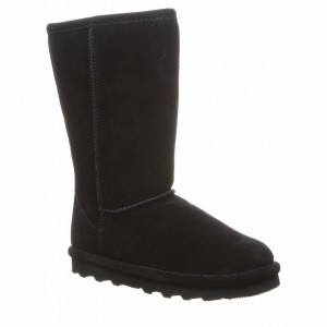 Bearpaw Elle Tall Youth Laarzen Kinderen Zwart | LJL8641XO