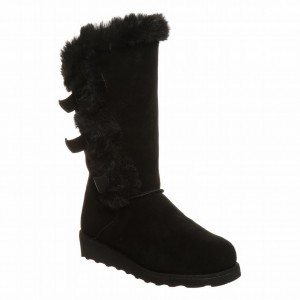 Bearpaw Genevieve Laarzen Dames Zwart | CXU136TK