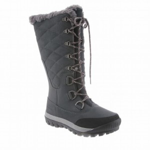 Bearpaw Isabella Laarzen Dames Zwart | JCX235TM