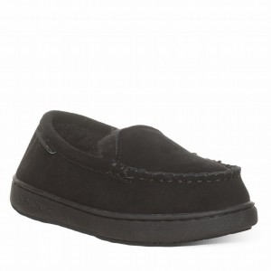 Bearpaw Jamie Youth Pantoffels Kinderen Zwart | QAB3225WZ