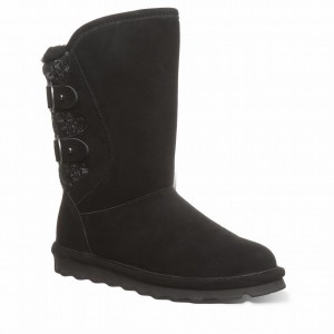 Bearpaw Jenni Laarzen Dames Zwart | ATU1356NL