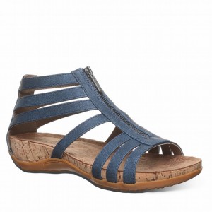 Bearpaw Layla II Sandalen Dames Blauw | ZFZ7596IX