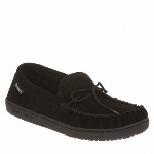 Bearpaw Moc II loafers Heren Zwart | JTK3489GL