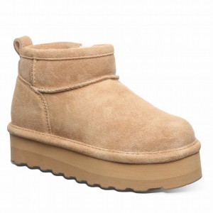 Bearpaw Retro Shorty Youth Laarzen Kinderen Bruin | HDB463ZY