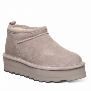 Bearpaw Retro Super Shorty Platform Laarzen Dames Grijs | EWK8179UA