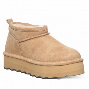 Bearpaw Retro Super Shorty Platform Laarzen Dames Bruin | GIO6396ND