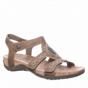 Bearpaw Ridley II Sandalen Dames Bruin | QUY4257MX