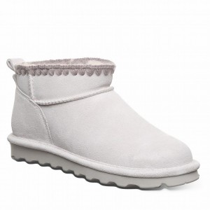 Bearpaw Shorty Crochet Laarzen Dames Grijs | WBA356QB