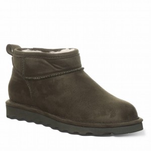 Bearpaw Shorty Vegan Laarzen Dames Groen | ZSE266KL