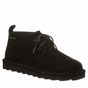 Bearpaw Skye Wide Chukka Laarzen Dames Zwart | WSA8234JO