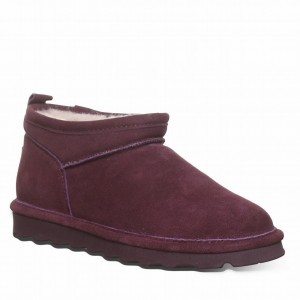 Bearpaw Super Shorty Wide Laarzen Dames Paars | UNJ2179NP