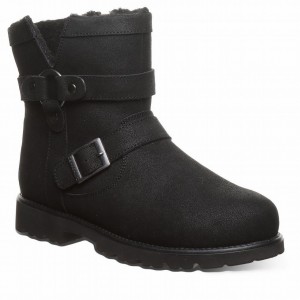 Bearpaw Theodora Laarzen Dames Zwart | QIE1928AR