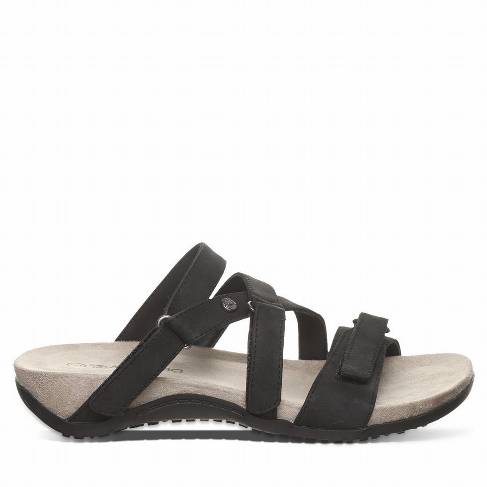 Bearpaw Acacia Sandalen Dames Zwart | FEZ6945SW