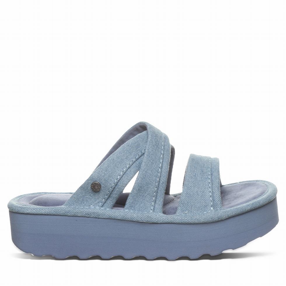 Bearpaw Altitude Sandalen Dames Blauw | XOR8865SZ