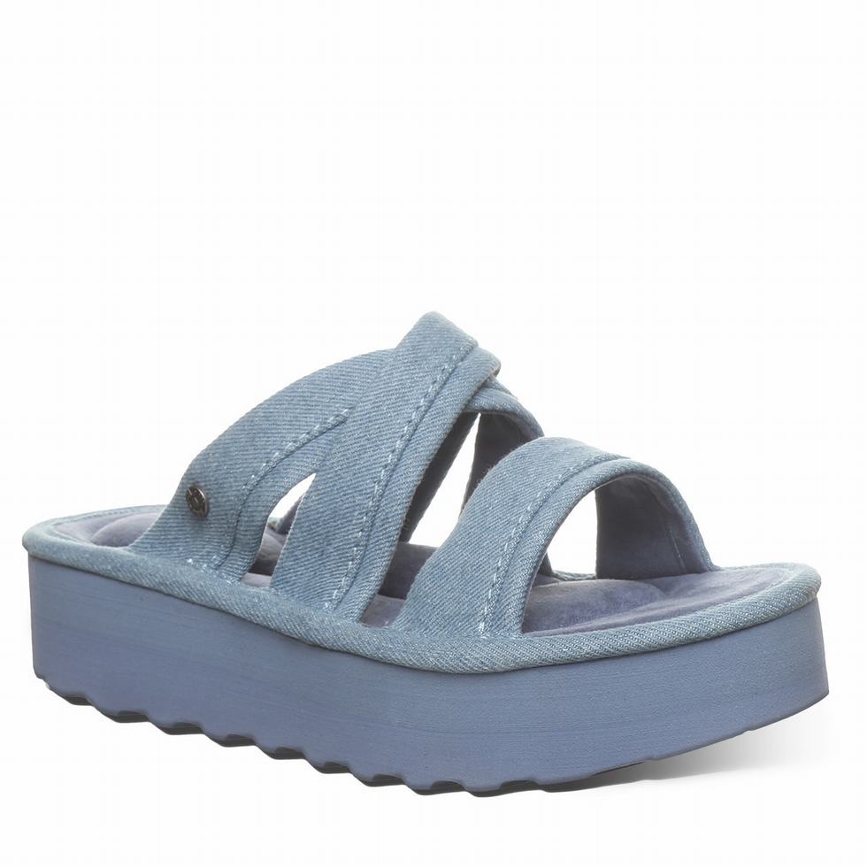 Bearpaw Altitude Sandalen Dames Blauw | XOR8865SZ