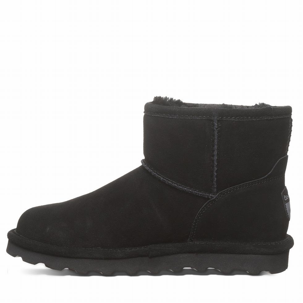 Bearpaw Alyssa Wide Laarzen Dames Zwart | WJZ8312ZS