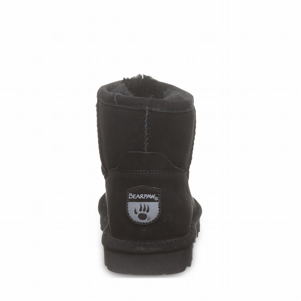 Bearpaw Alyssa Wide Laarzen Dames Zwart | WJZ8312ZS