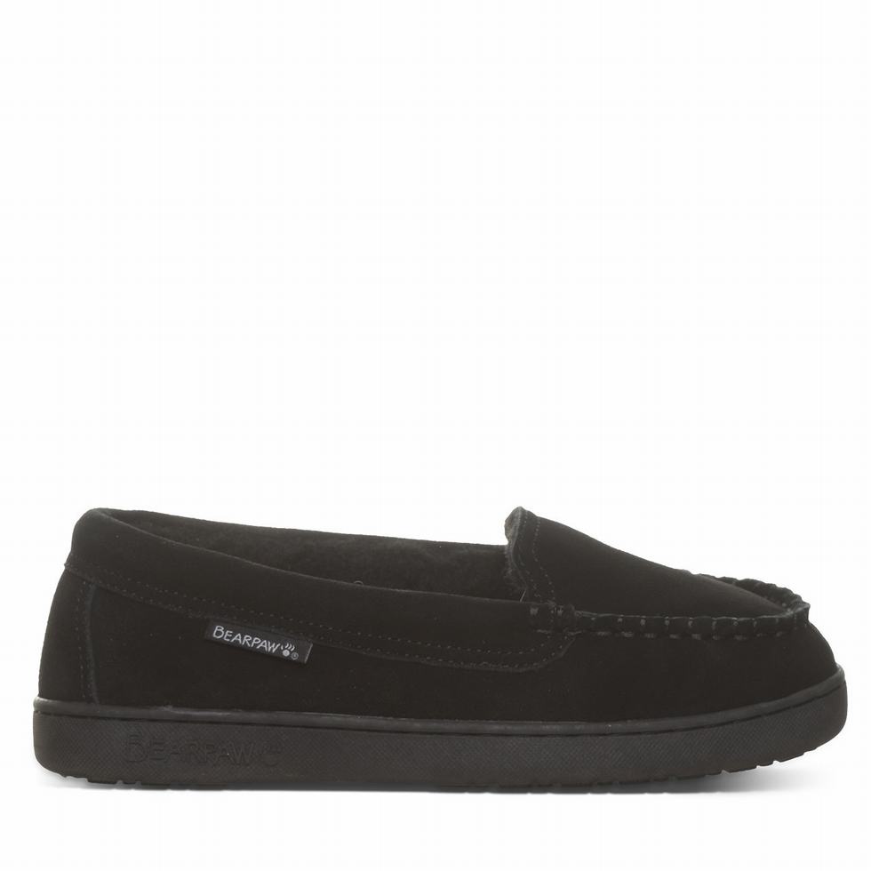 Bearpaw Angel Pantoffels Dames Zwart | RND9957DZ