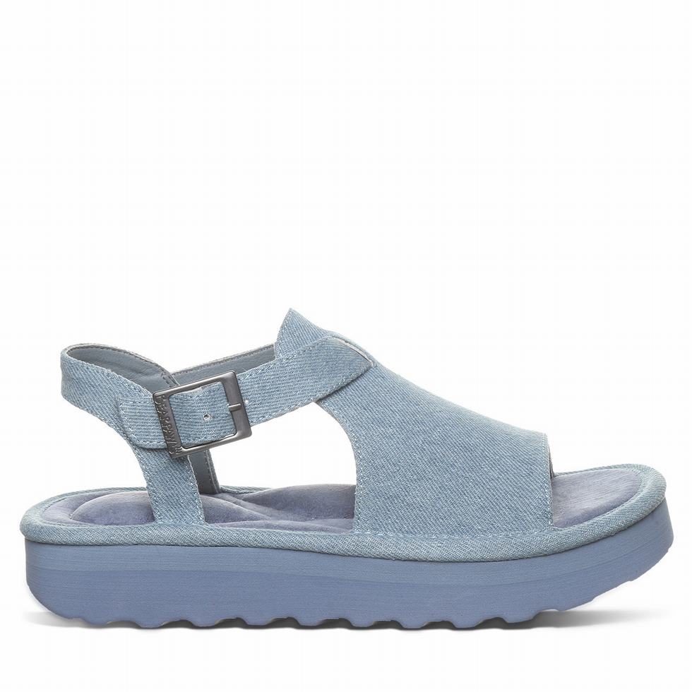 Bearpaw Ascend Sandalen Dames Blauw | XWE3058BD