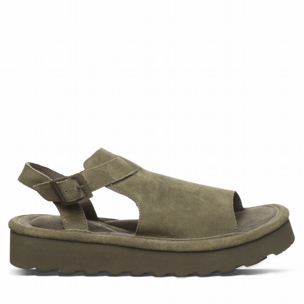 Bearpaw Ascend Sandalen Dames Groen | AZH7263YC