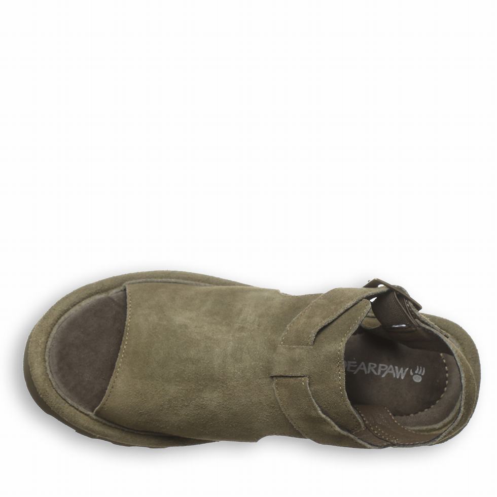 Bearpaw Ascend Sandalen Dames Groen | AZH7263YC