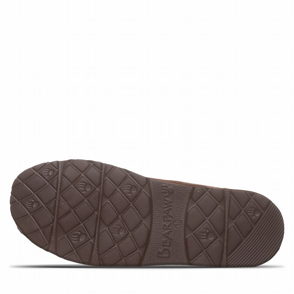 Bearpaw Beau Pantoffels Heren Bruin | NIP6347NR