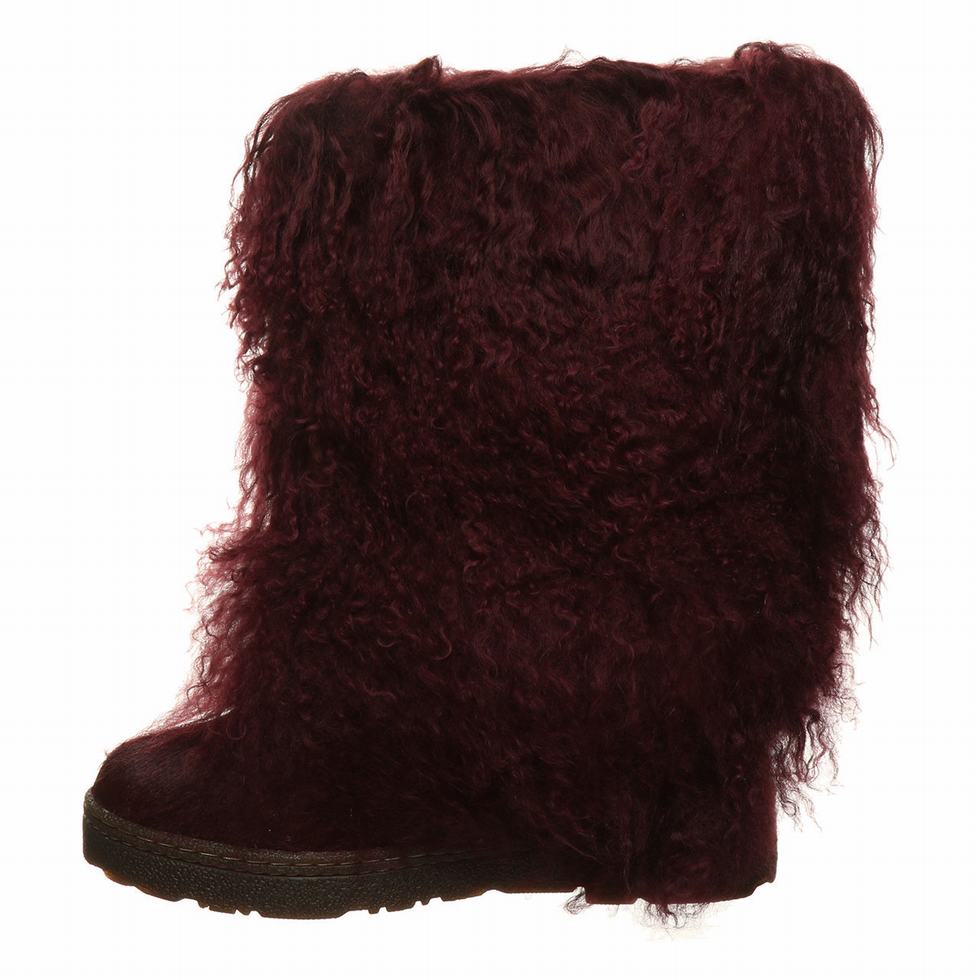 Bearpaw Boetis Laarzen Dames Rood | FHA185GH