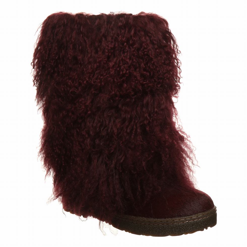 Bearpaw Boetis Laarzen Dames Rood | FHA185GH