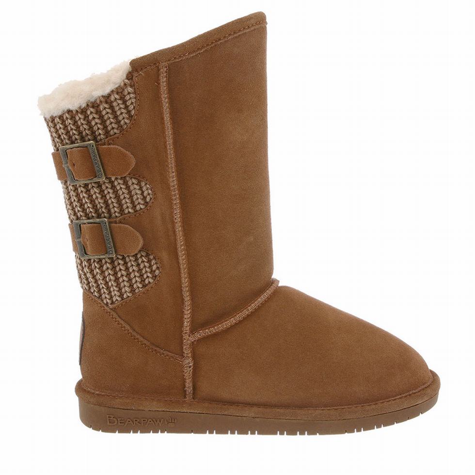 Bearpaw Boshie Hoge Laarzen Dames Bruin | JGD8874AQ