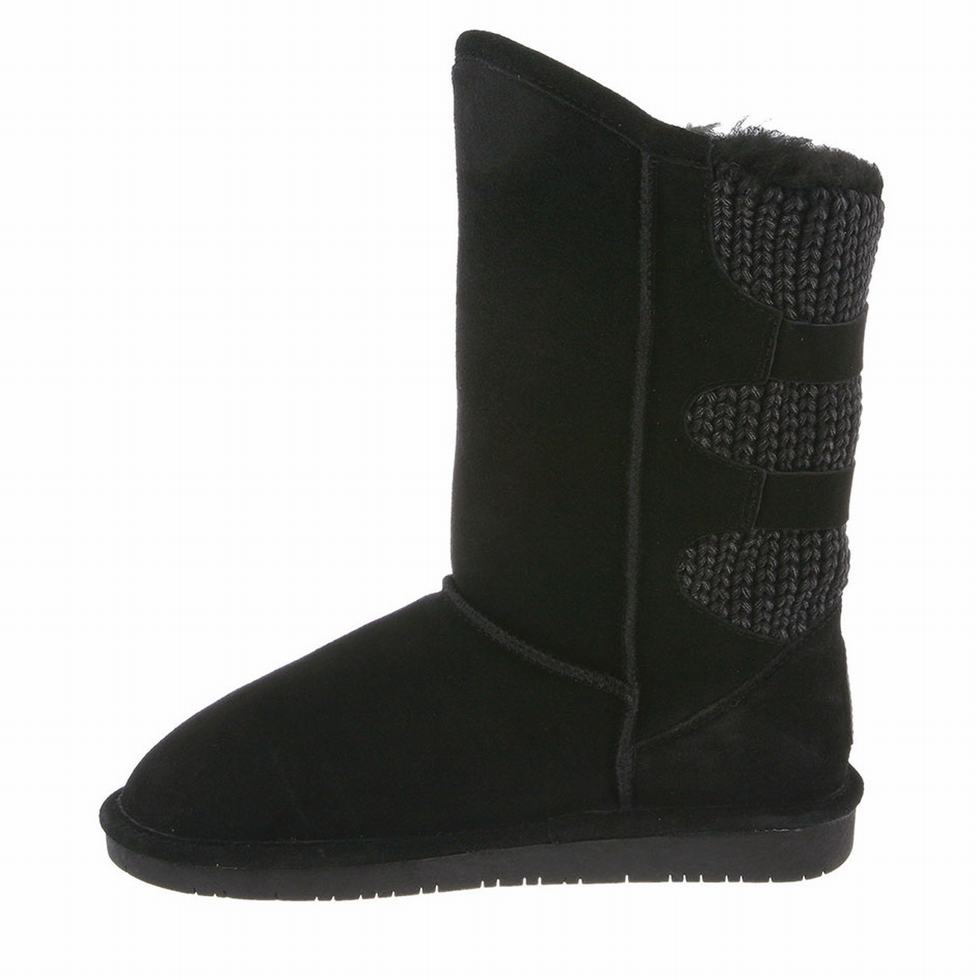 Bearpaw Boshie Hoge Laarzen Dames Zwart | ASF1246HK