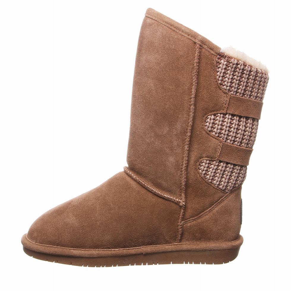 Bearpaw Boshie Wide Hoge Laarzen Dames Bruin | RMK3913HX