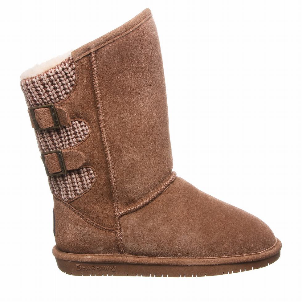 Bearpaw Boshie Wide Hoge Laarzen Dames Bruin | RMK3913HX