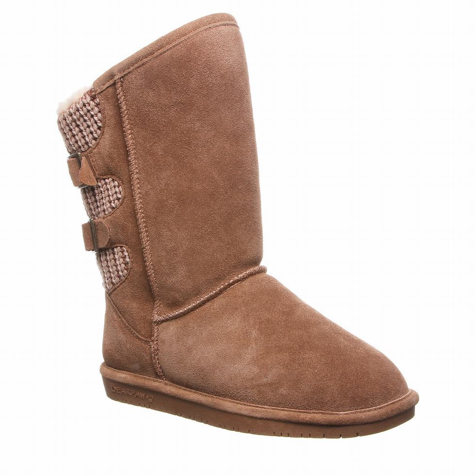 Bearpaw Boshie Wide Hoge Laarzen Dames Bruin | RMK3913HX