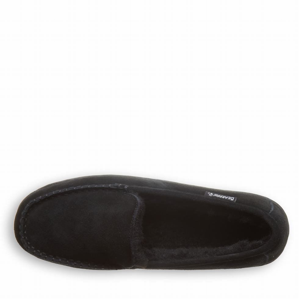 Bearpaw Brian loafers Heren Zwart | TDS2697BH