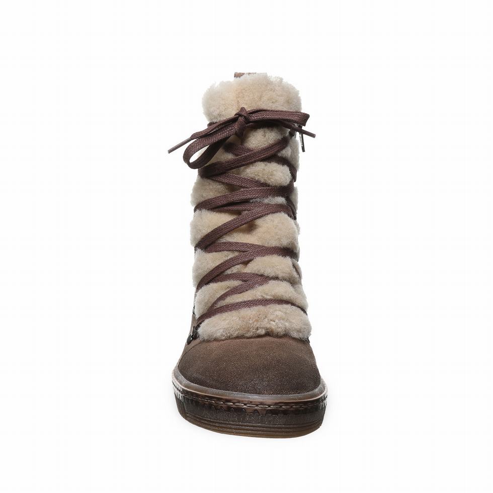 Bearpaw Celeste Laarzen Dames Beige | LID6237TT