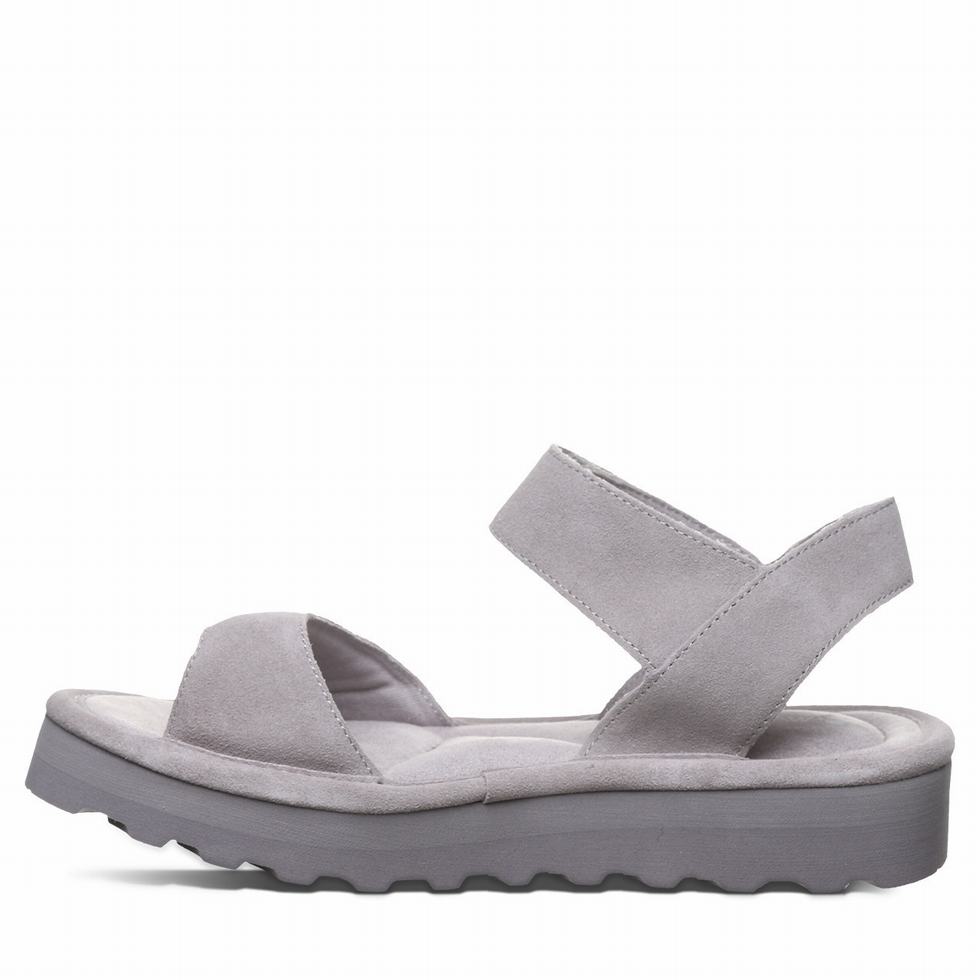 Bearpaw Crest Sandalen Dames Grijs | QAG8880LL