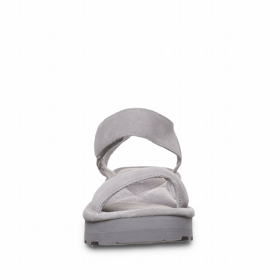 Bearpaw Crest Sandalen Dames Grijs | QAG8880LL