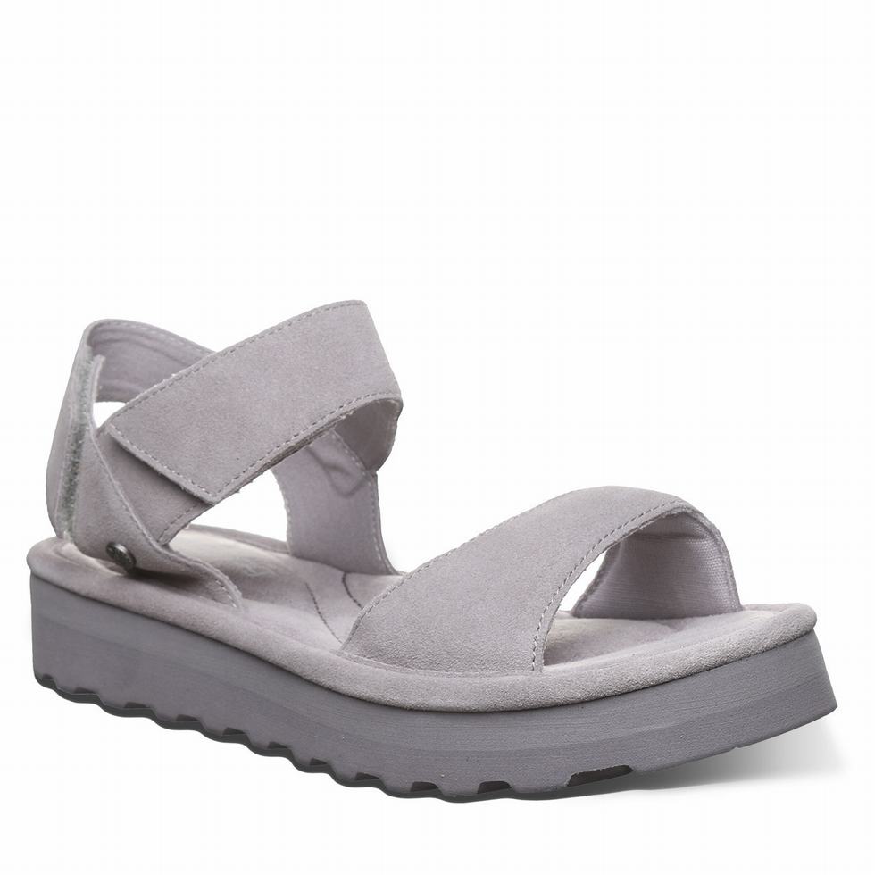 Bearpaw Crest Sandalen Dames Grijs | QAG8880LL