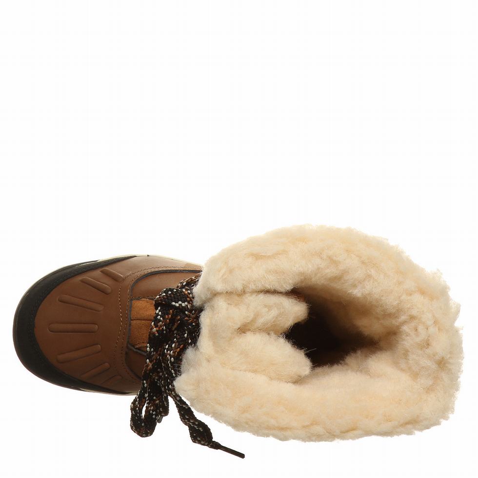 Bearpaw Desdemona Wandellaarzen Dames Bruin | LWJ5291NU