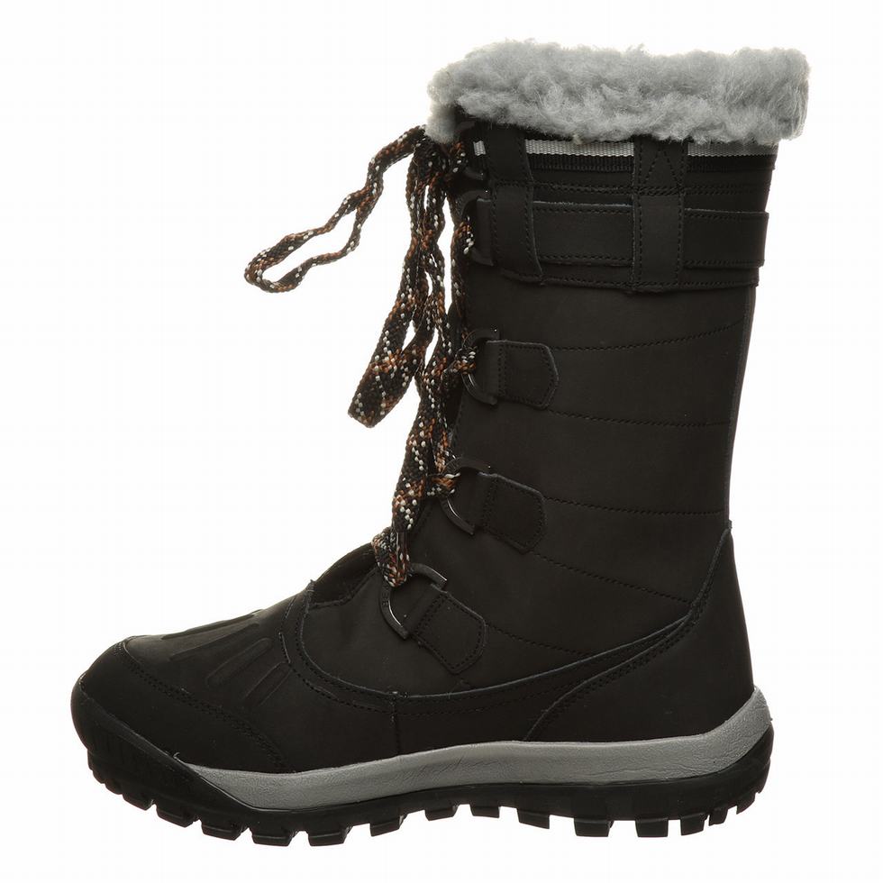 Bearpaw Desdemona Wandellaarzen Dames Zwart | CNB3553PR