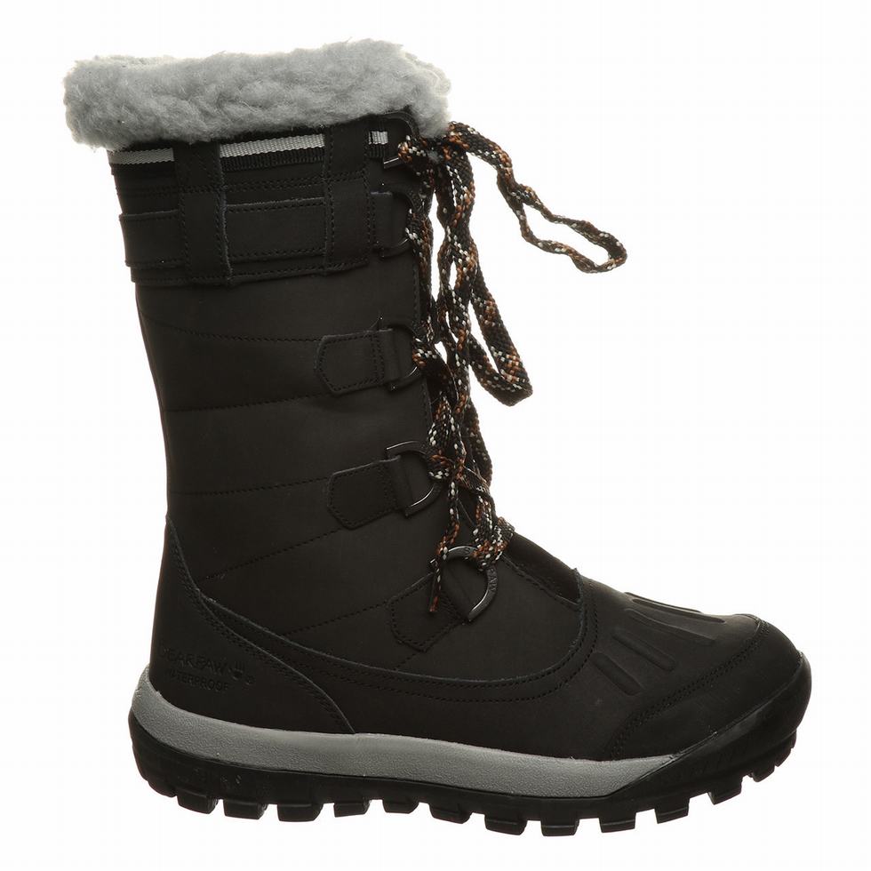 Bearpaw Desdemona Wandellaarzen Dames Zwart | CNB3553PR