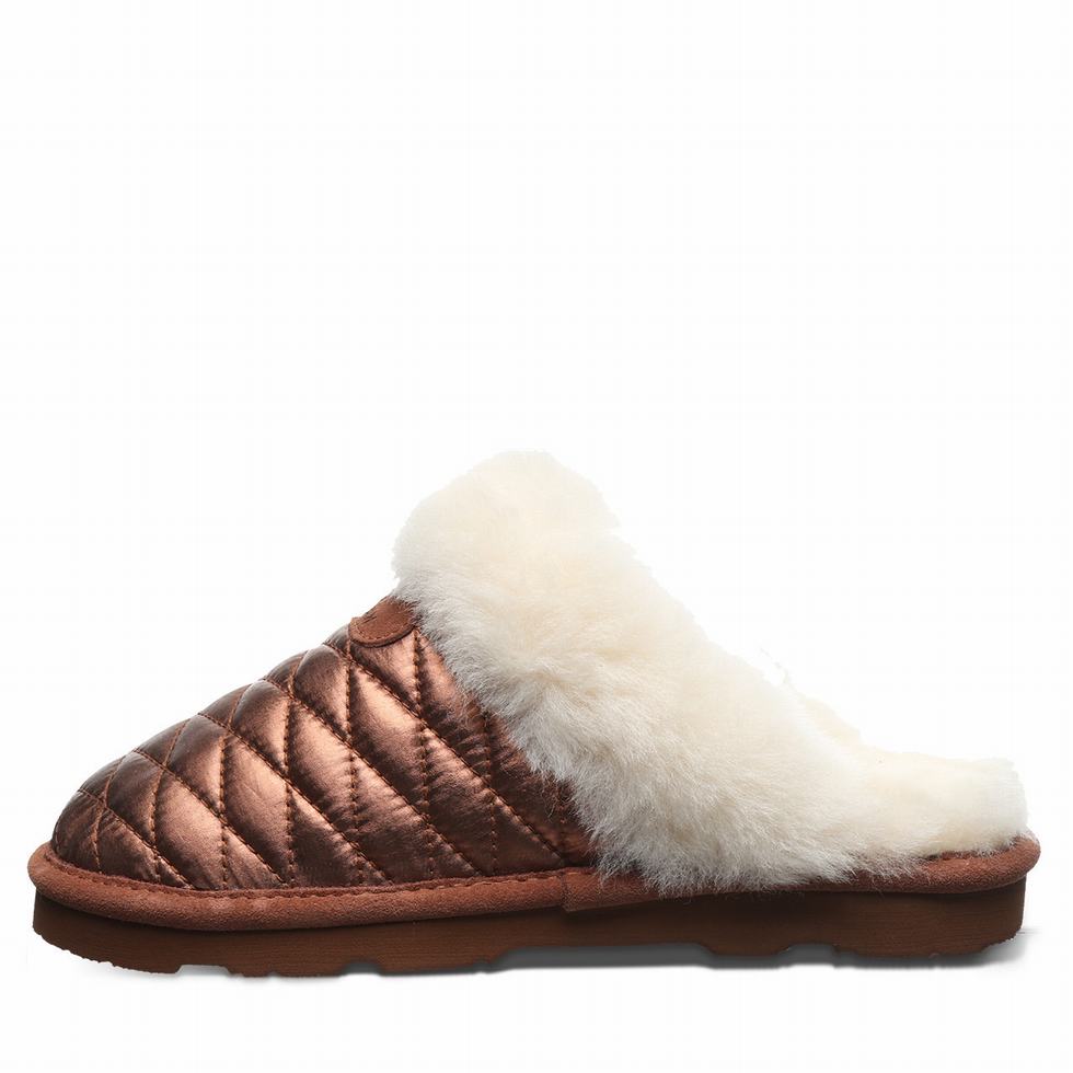 Bearpaw Effie Pantoffels Dames Bruin | RZN2044BX