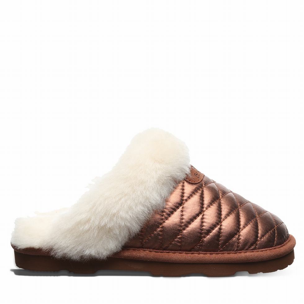 Bearpaw Effie Pantoffels Dames Bruin | RZN2044BX