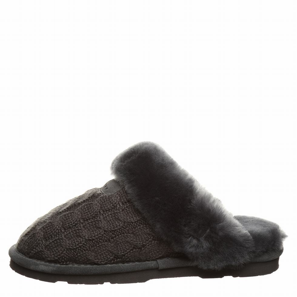 Bearpaw Effie Pantoffels Dames Zwart | EUL5682PA