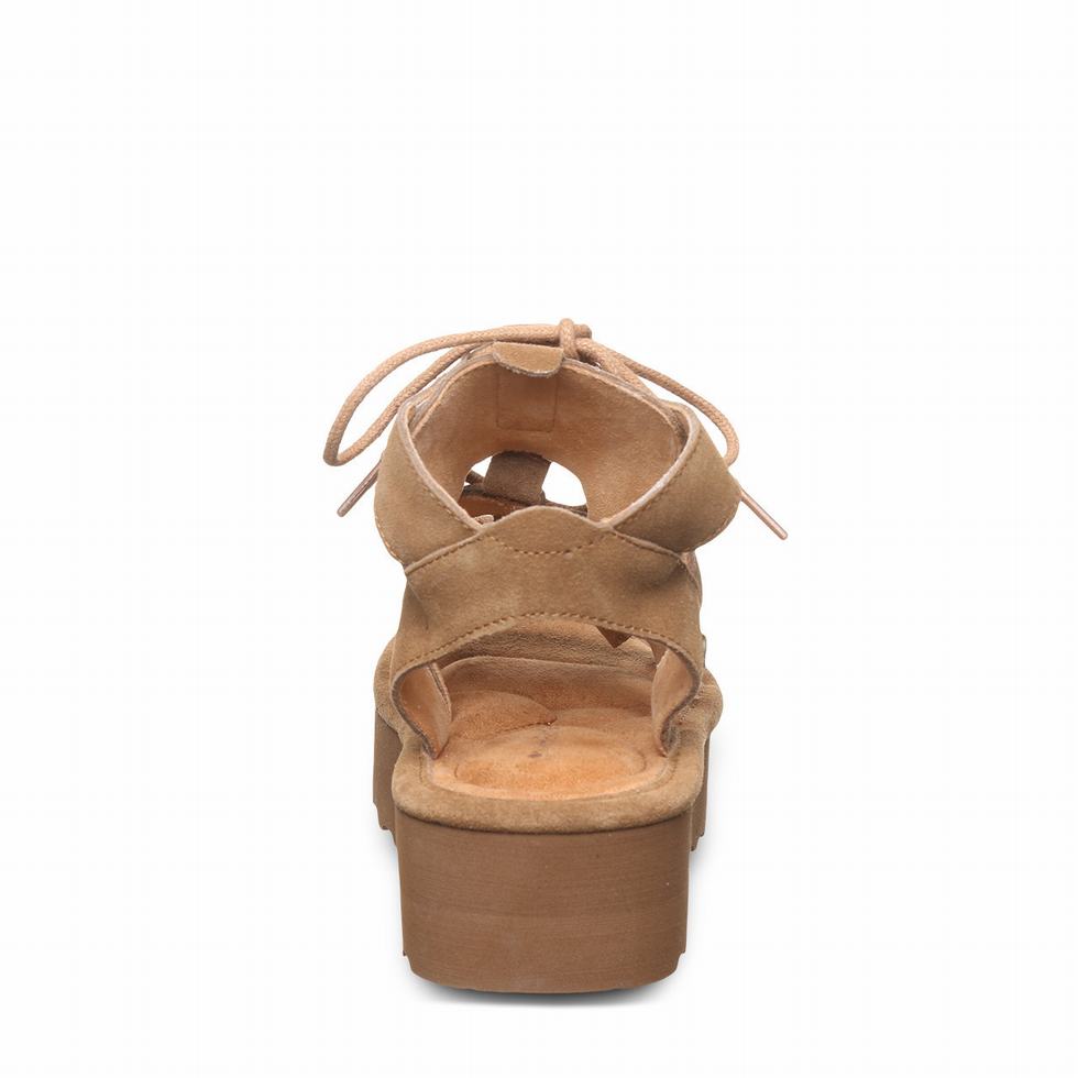 Bearpaw Elevation Sandalen Dames Bruin | LKJ6745BS