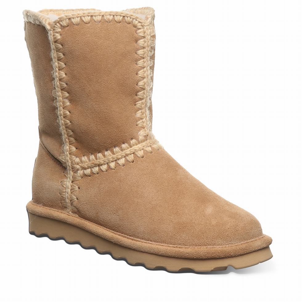 Bearpaw Elle Short Laarzen Dames Bruin | WTJ4299IE