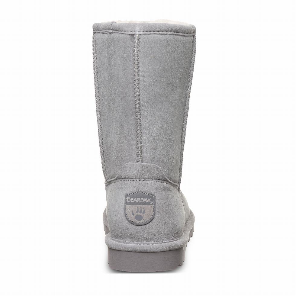 Bearpaw Elle Short Laarzen Dames Grijs | SZY7364TP