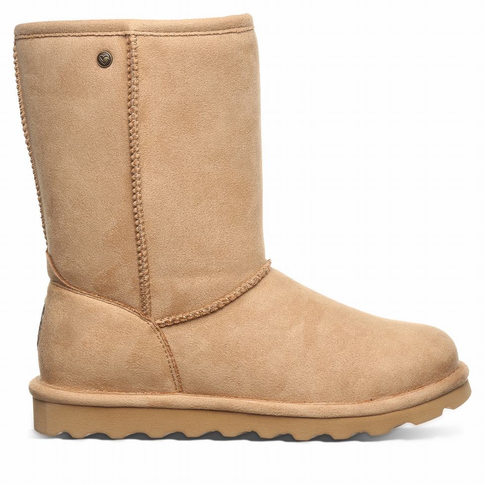 Bearpaw Elle Short Vegan Laarzen Dames Bruin | IHH8869CD