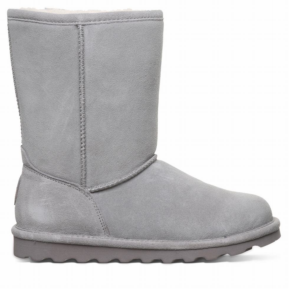 Bearpaw Elle Short Wide Laarzen Dames Grijs | UOJ1718HF